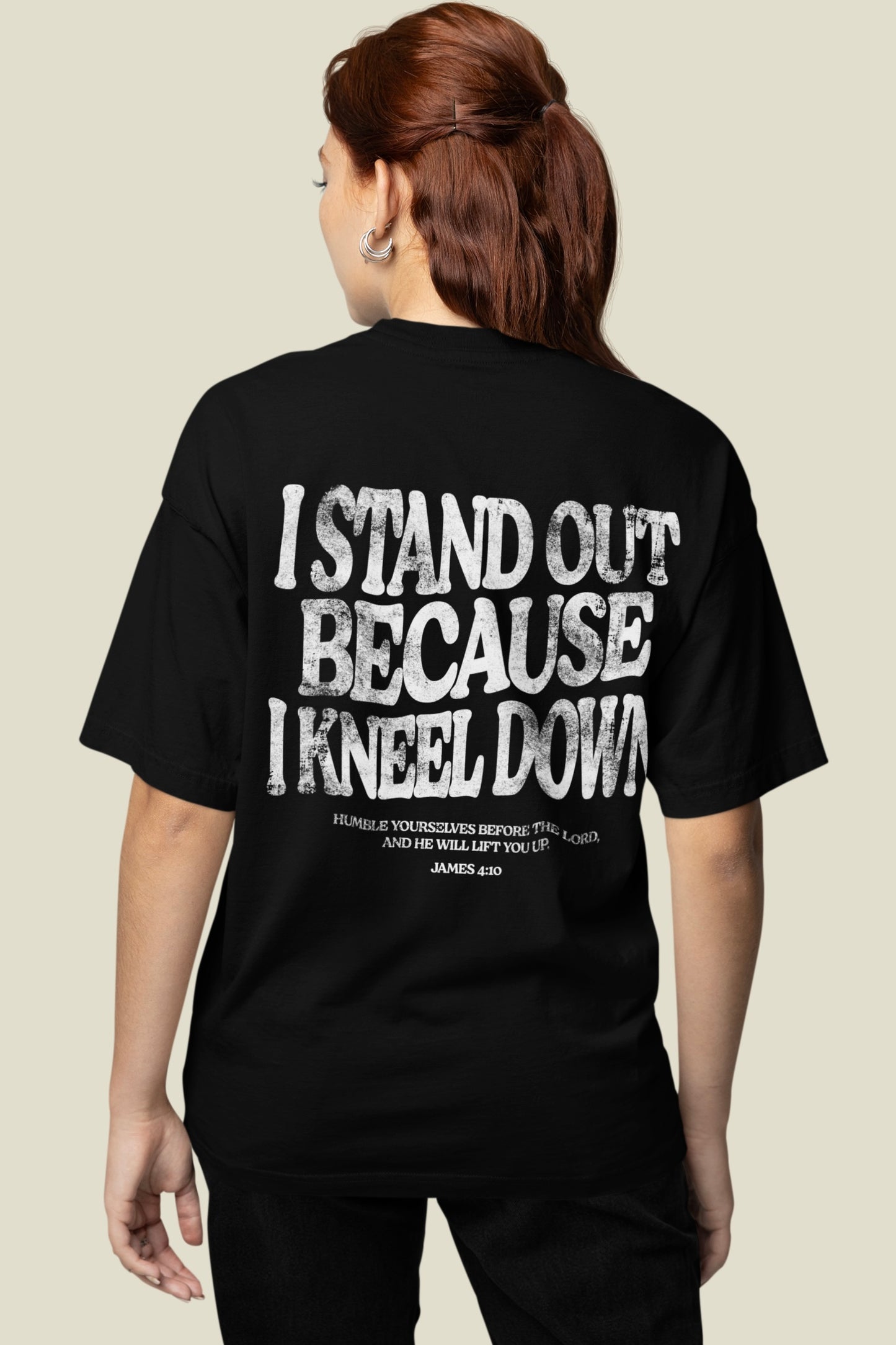 "SURRENDER" Boxy Heavyweight Tee