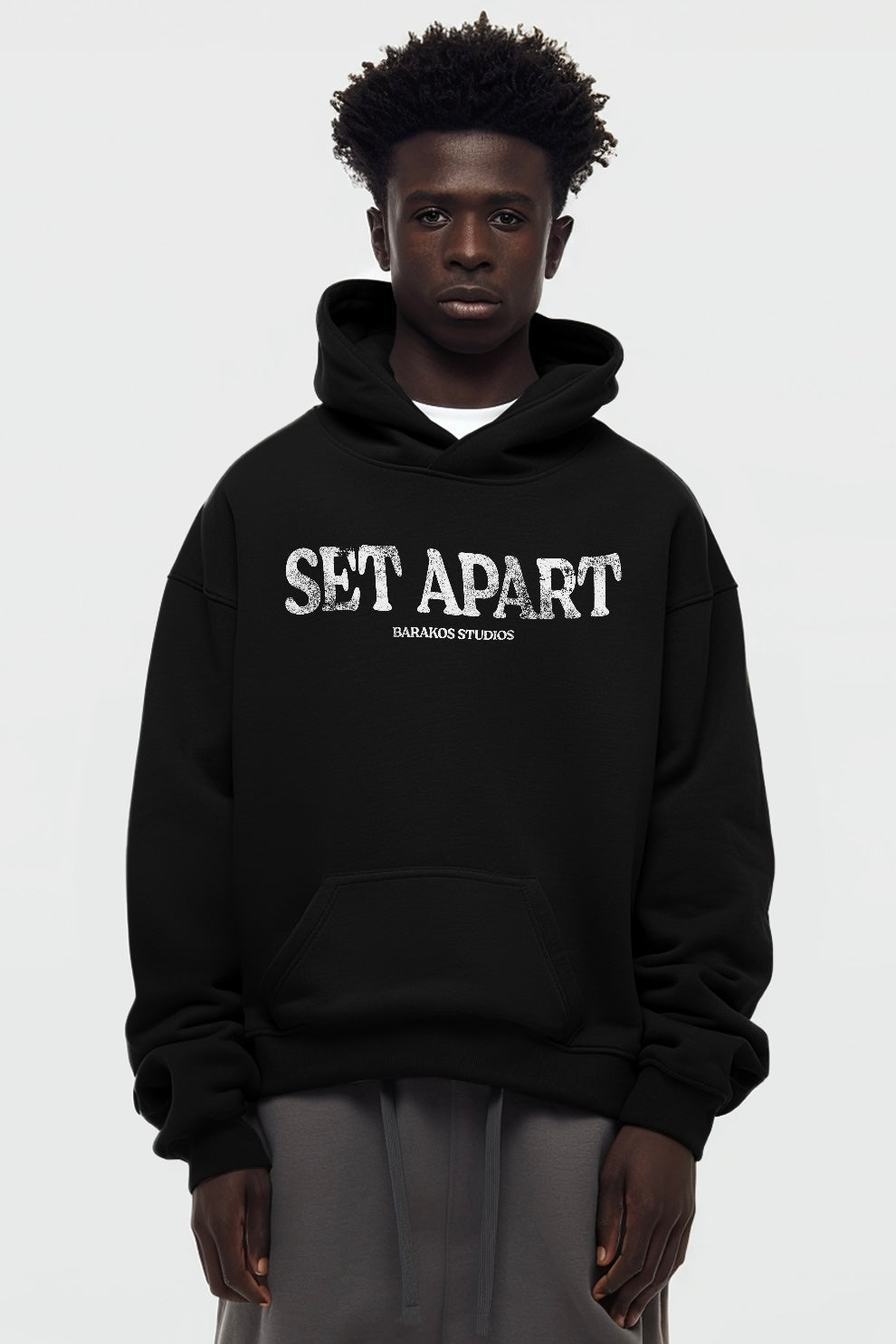 "SURRENDER" Boxy Heavyweight Hoodie