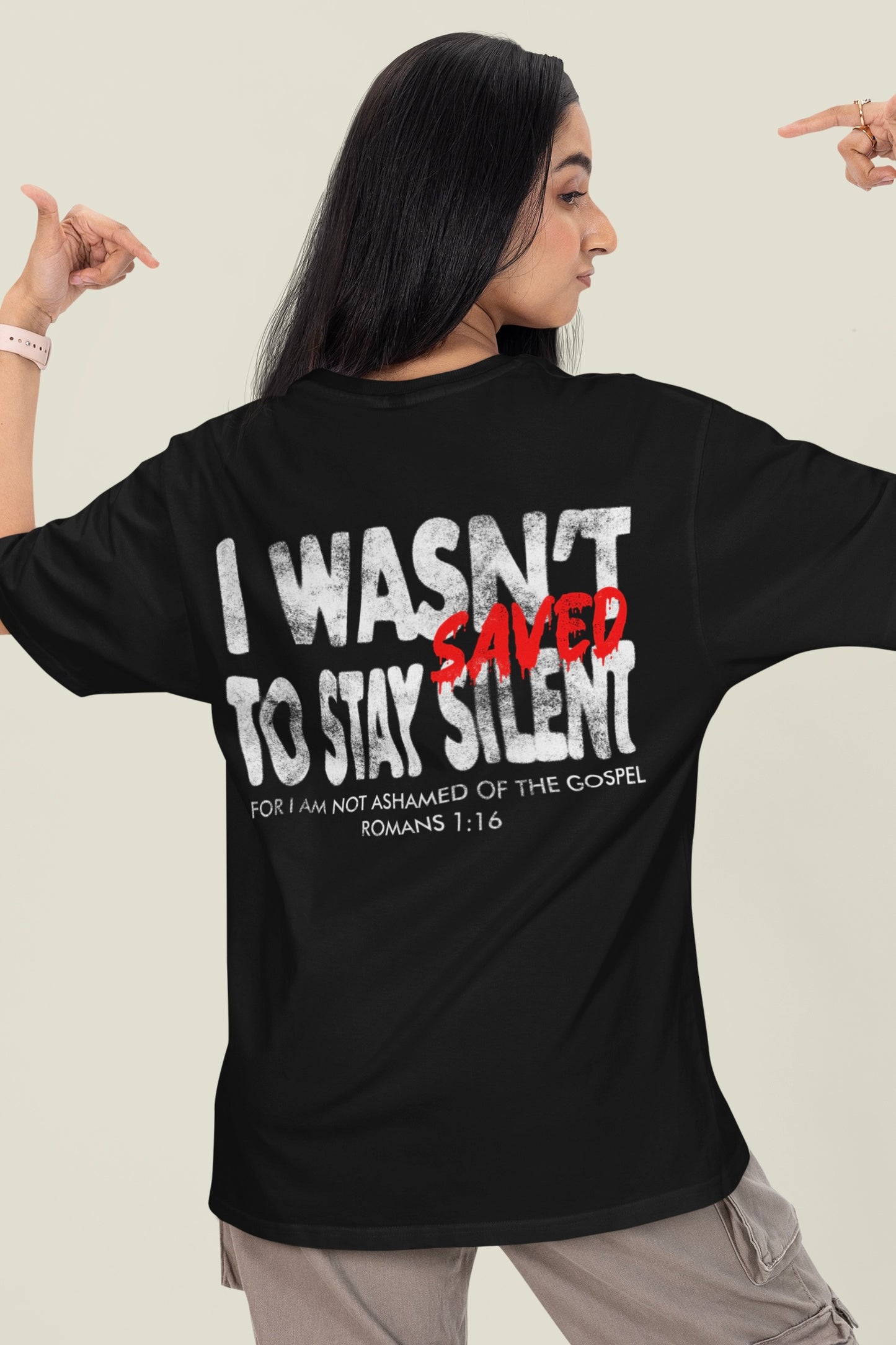 "UNASHAMED" Boxy Heavyweight Tee
