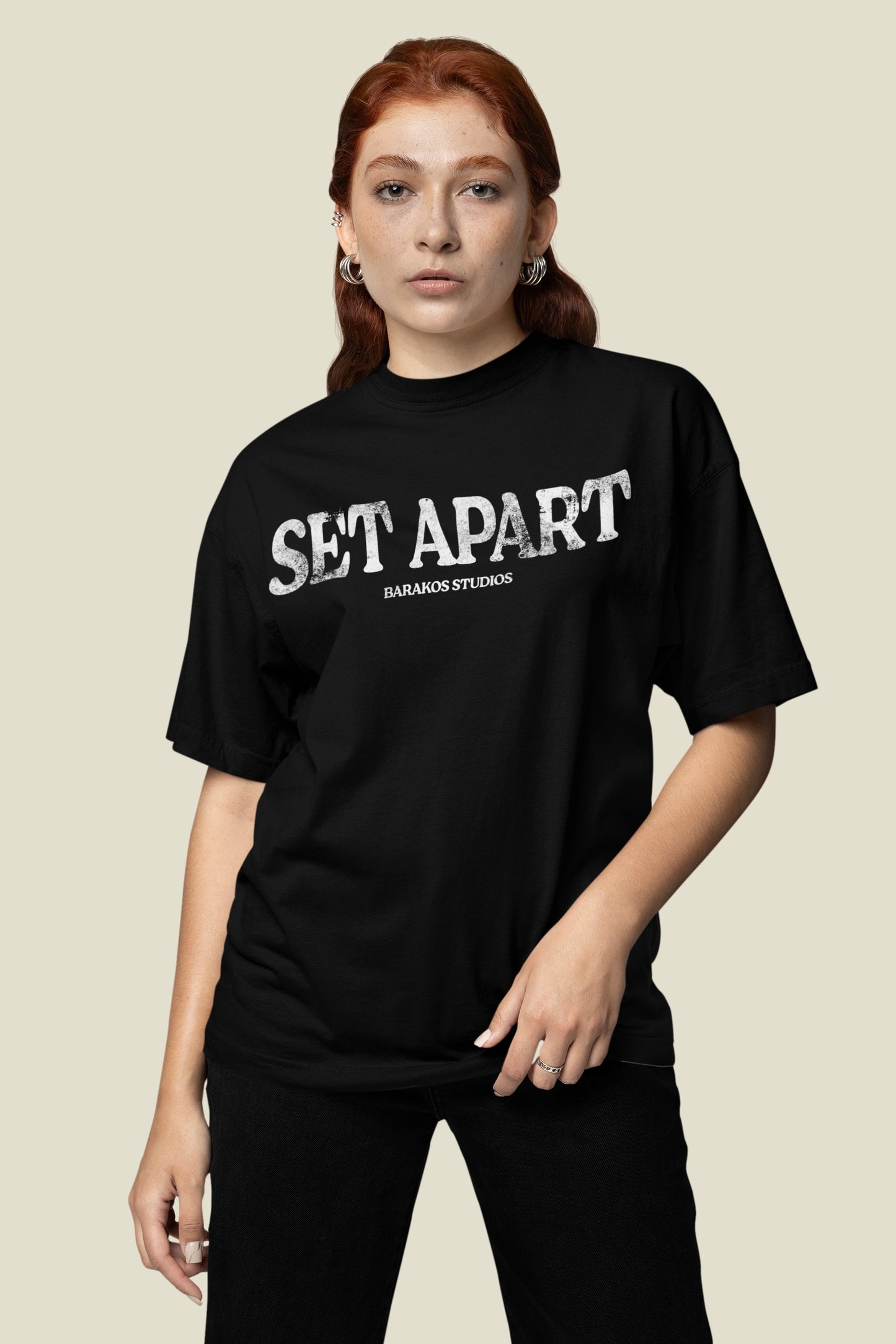 "SURRENDER" Boxy Heavyweight Tee